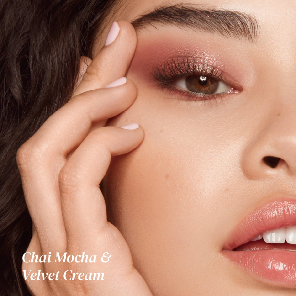 LOVILDS blended eye shadow look